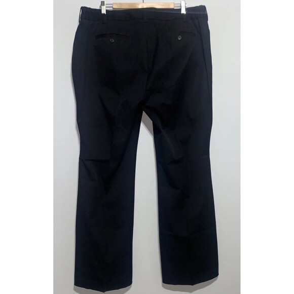 Eddie Bauer Pants Womens 20W Black StayShape Twill Curvy Fit Dress Work NWT - Picture 4 of 9